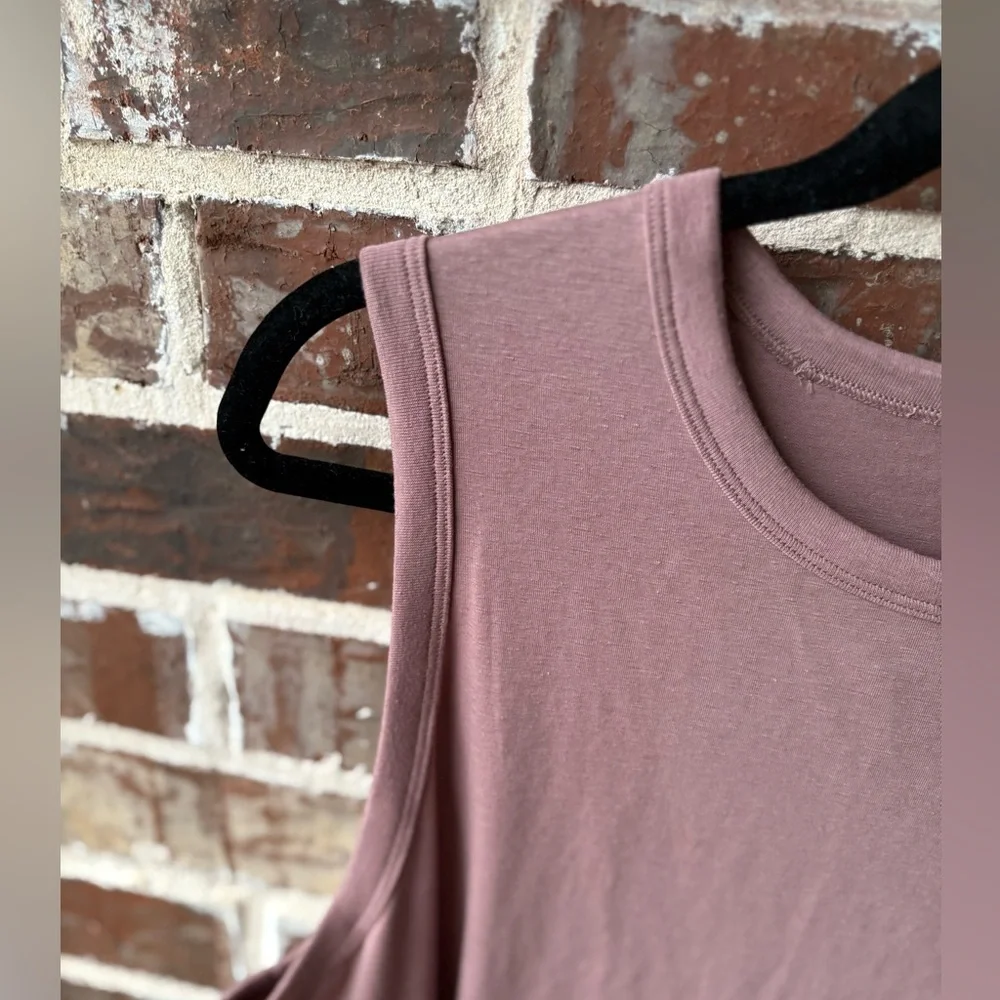 Lululemon Classic-Fit Cotton-Blend Tank Top Size 14 Twilight Glow NWT - Picture 7 of 15